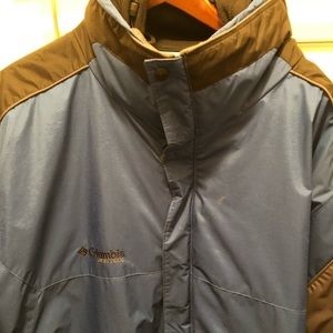 Columbia two piece ski jacket